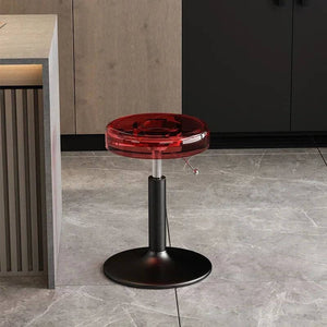 Acrylic High-End Kitchen Island Counter bar Stool-Bar Stools