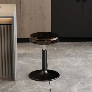Acrylic High-End Kitchen Island Counter bar Stool-Bar Stools