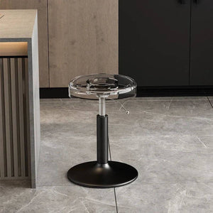 Acrylic High-End Kitchen Island Counter bar Stool-Bar Stools