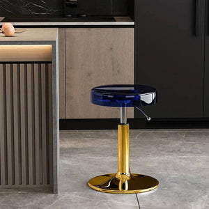 Acrylic High-End Kitchen Island Counter bar Stool-Bar Stools