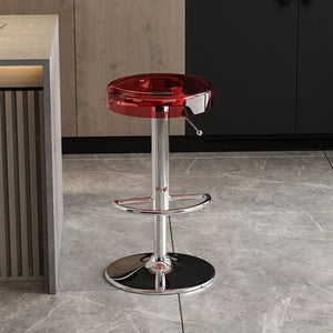 Acrylic High-End Kitchen Island Counter bar Stool-Bar Stools