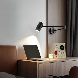 Adjustable Wall Lamp - Swivel Arm Design-Wall Lights