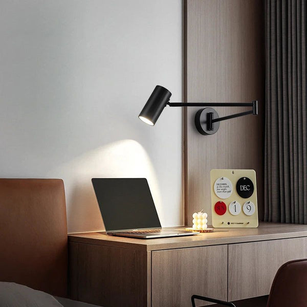 Adjustable Wall Lamp - Swivel Arm Design-Wall Lights