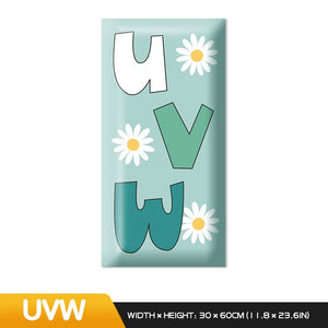 Adorable Alphabet Kids Wall Padded Safety Cushions-Anti Collision Padded Wall Stickers