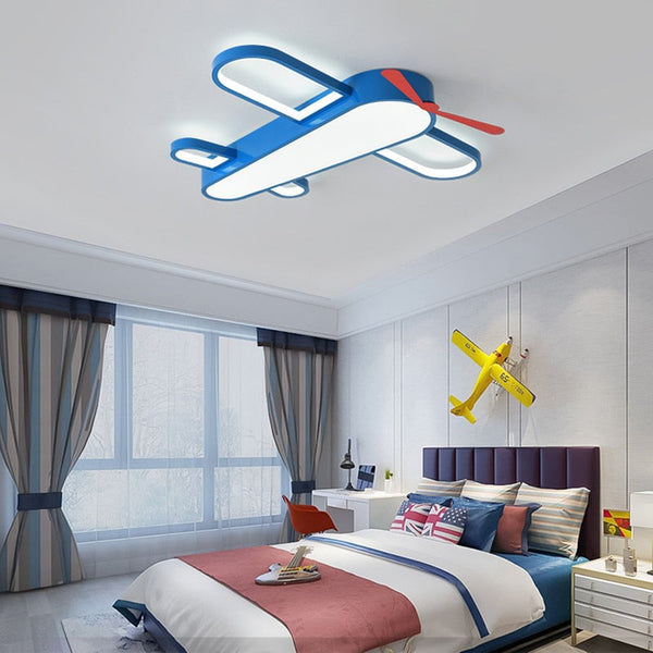 Aeroplane Ceiling Light - Illuminate Your Room with Style-Kids Room Nursery Lighting