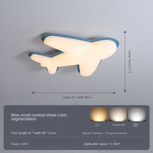 Aeroplane Light - Unique and Stylish Lighting Fixture-Kids Room Nursery Lighting