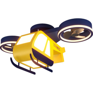 Aeroplane Light and Fan - Cool Your Room with Style-Kids Room Nursery Lighting