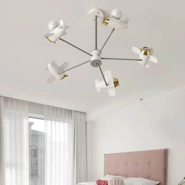 Aeroplanes Ceiling Light for Kids Room-Kids Room Nursery Lighting