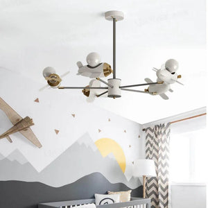 Aeroplanes Ceiling Light for Kids Room-Kids Room Nursery Lighting
