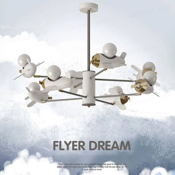 Aeroplanes Ceiling Light for Kids Room-Kids Room Nursery Lighting