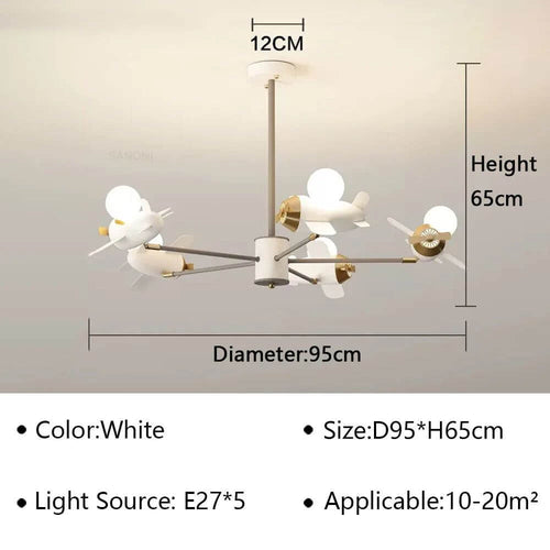 Aeroplanes Ceiling Light for Kids Room-Kids Room Nursery Lighting