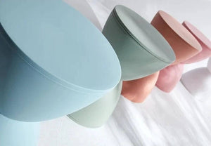 Aesthetic Designer Minimalistic Stools-Foot Stools