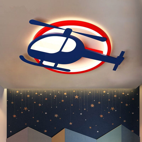 Airplane Ceiling Light - Illuminate Your Space in Style.-Kids Room Nursery Lighting