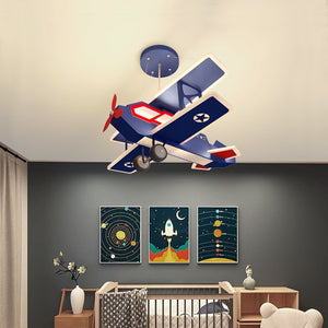 Airplane LED Hanging Light for Kids Room-Kids Room Nursery Lighting