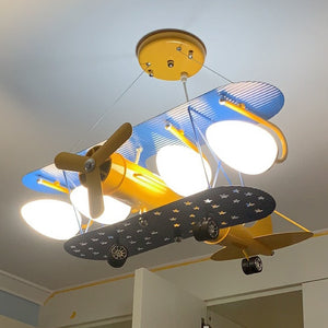 Airplane LED Light with Fan - Enjoy Comfortable Lighting-Kids Room Nursery Lighting