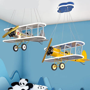 Airplane LED Pendant Light for Kids Nursery-Kids Room Nursery Lighting