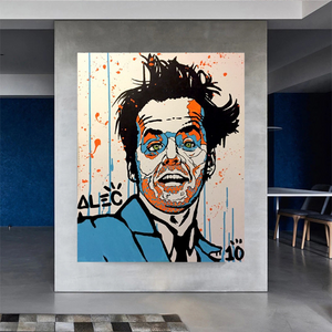 Alec LEGENDS Jack Nicholson Rebels Actor Canvas Wall Art-Wall Posters