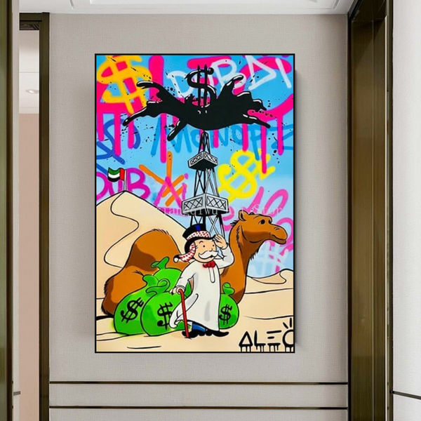 Alec Monopoly Art: Discover Oil Millionaire-Wall Posters