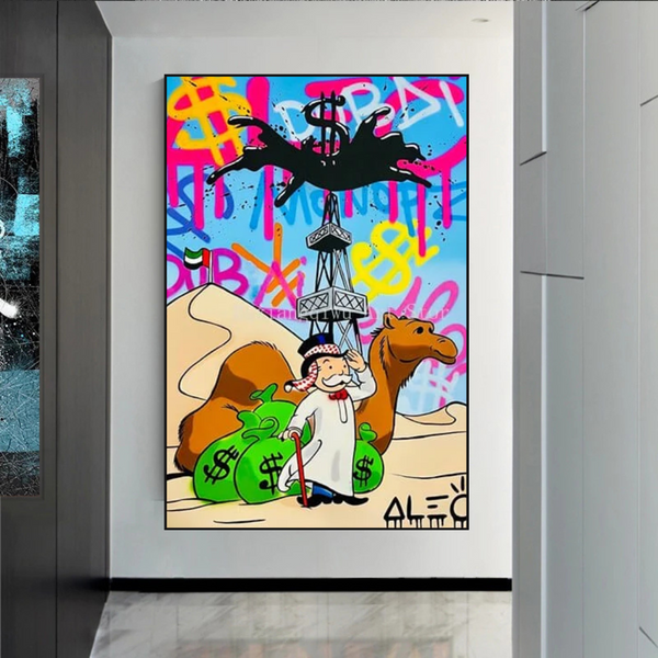 Alec Monopoly Art: Discover Oil Millionaire-Wall Posters