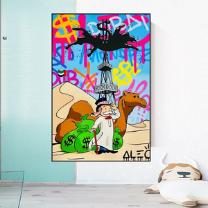 Alec Monopoly Art: Discover Oil Millionaire-Wall Posters