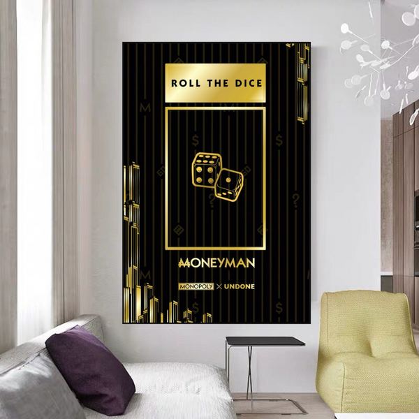 Alec Monopoly Art: Roll the Dice Artwork-Wall Posters