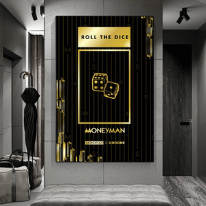 Alec Monopoly Art: Roll the Dice Artwork-Wall Posters