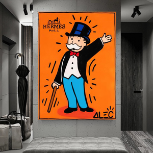 Alec Monopoly Hermes: Magician Art for Unique Wall Decor-Wall Posters