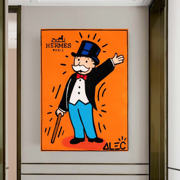 Alec Monopoly Hermes: Magician Art for Unique Wall Decor-Wall Posters
