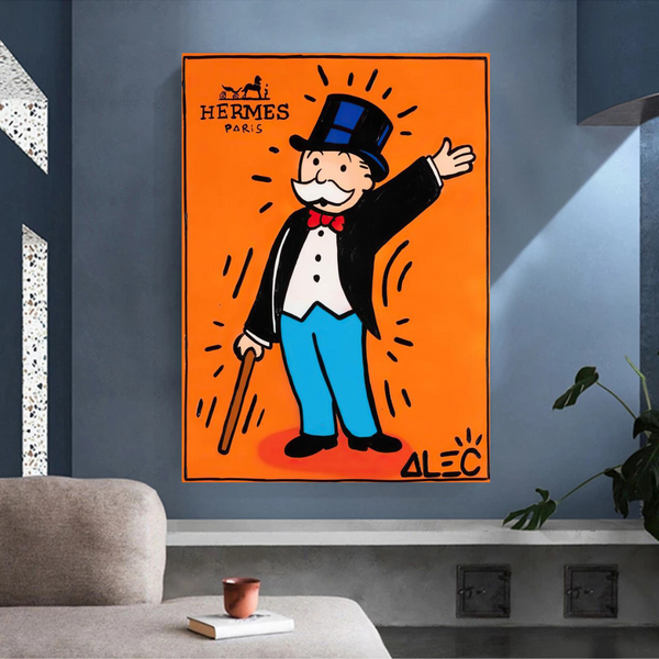 Alec Monopoly Hermes: Magician Art for Unique Wall Decor-Wall Posters