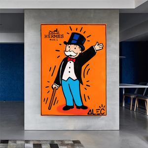 Alec Monopoly Hermes: Magician Art for Unique Wall Decor-Wall Posters