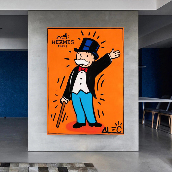 Alec Monopoly Hermes: Magician Art for Unique Wall Decor-Wall Posters