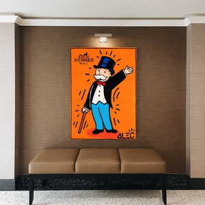 Alec Monopoly Hermes: Magician Art for Unique Wall Decor-Wall Posters