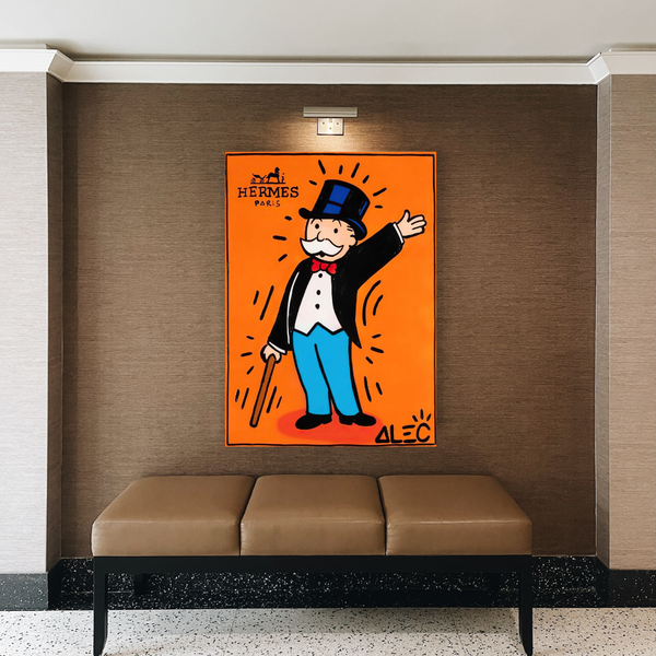 Alec Monopoly Hermes: Magician Art for Unique Wall Decor-Wall Posters