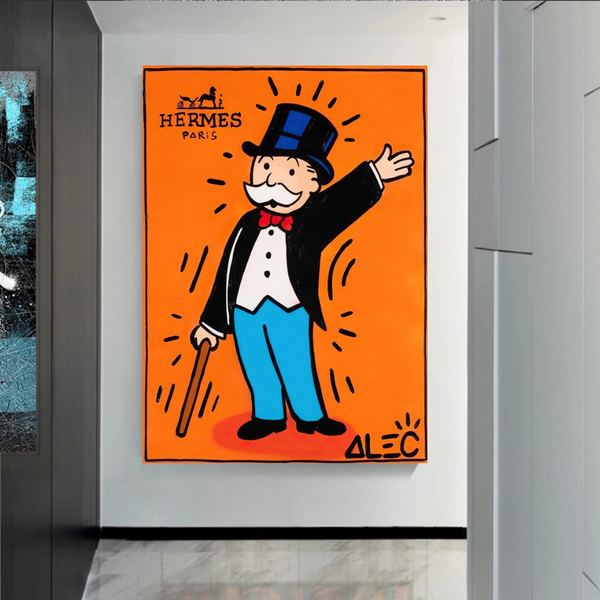Alec Monopoly Hermes: Magician Art for Unique Wall Decor-Wall Posters