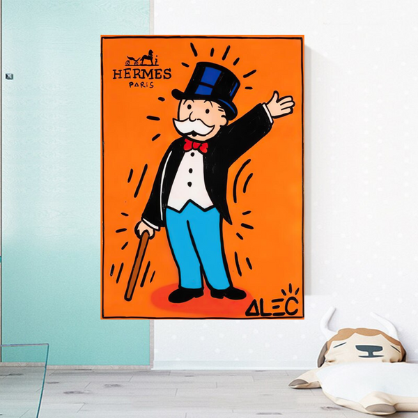 Alec Monopoly Hermes: Magician Art for Unique Wall Decor-Wall Posters