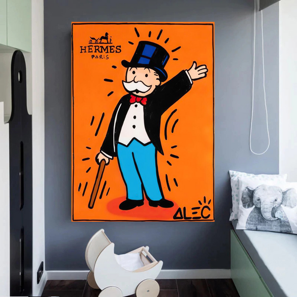 Alec Monopoly Hermes: Magician Art for Unique Wall Decor-Wall Posters