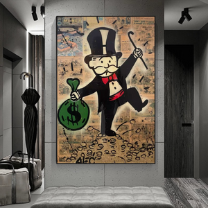 Alec Monopoly Magician: Millionaire Art by Money Man-Wall Posters