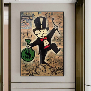 Alec Monopoly Magician: Millionaire Art by Money Man-Wall Posters