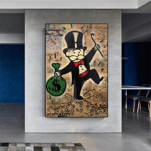 Alec Monopoly Magician: Millionaire Art by Money Man-Wall Posters