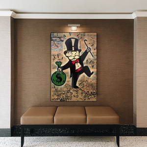 Alec Monopoly Magician: Millionaire Art by Money Man-Wall Posters