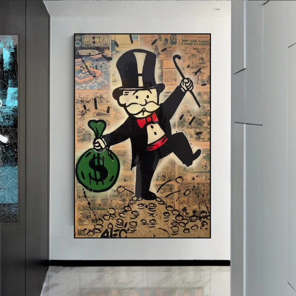 Alec Monopoly Magician: Millionaire Art by Money Man-Wall Posters