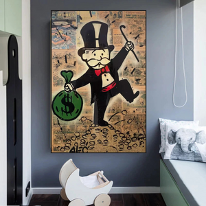 Alec Monopoly Magician: Millionaire Art by Money Man-Wall Posters