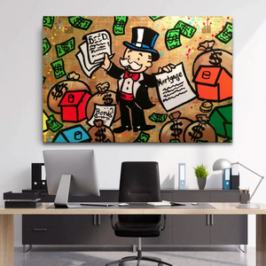 Alec Monopoly Man Deed: Authentic Artwork for Collectors-Wall Posters
