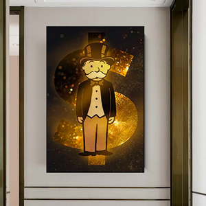 Alec Monopoly Man Gold: Unraveling the Iconic Quirkiness-Wall Posters