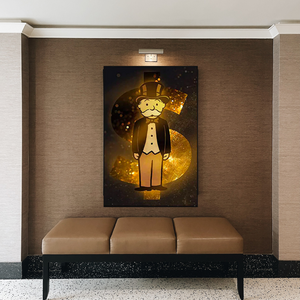 Alec Monopoly Man Gold: Unraveling the Iconic Quirkiness-Wall Posters