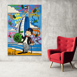 Alec Monopoly Poster: Get a Glimpse of Oasis Palm Dubai-Wall Posters