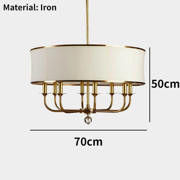 American Style Antique Brass Chandelier-Ceiling Chandelier