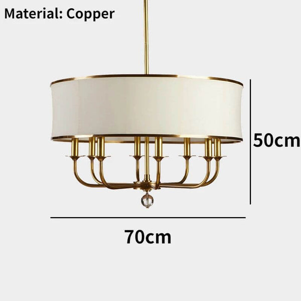 American Style Antique Brass Chandelier-Ceiling Chandelier