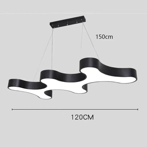 Amoeba Kitchen Island LED Hanging Light-Kitchen Island