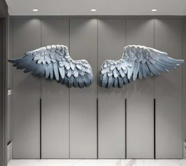 Angel Wings Wall Hanging Art-Supreme Sculptures